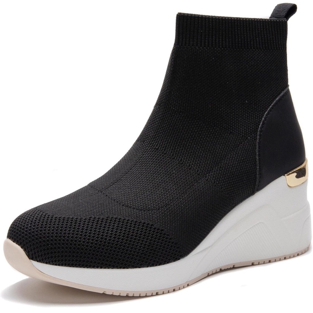 Cestfini High Top Sock Sneakers for Women Slip on Shoes